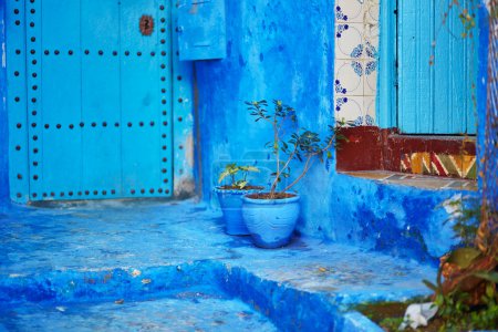 Beautiful blue medina of Chefchaouen, Morocco