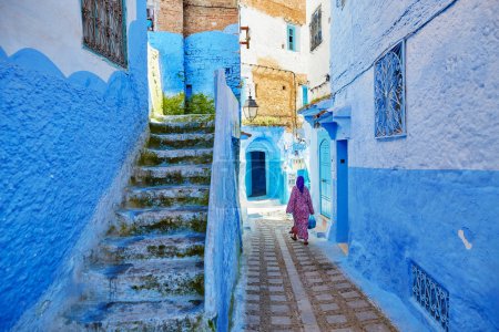 Beautiful blue medina of Chefchaouen, Morocco