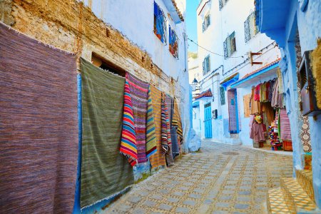 Beautiful blue medina of Chefchaouen, Morocco