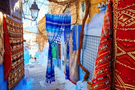 Beautiful blue medina of Chefchaouen, Morocco