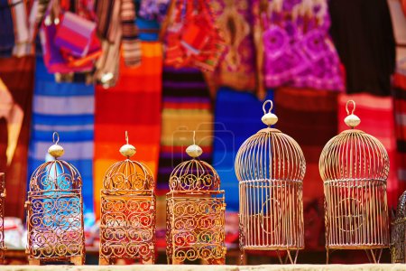 Traditional market in Chefchaouen, Morocco