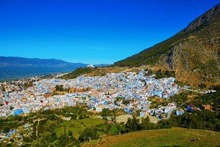 Chefchaouen, town known for its blue houses