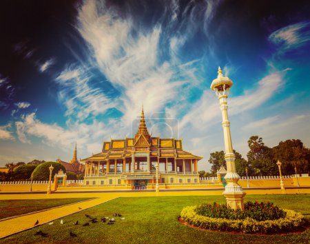 Royal Palace complex in Phnom Penh