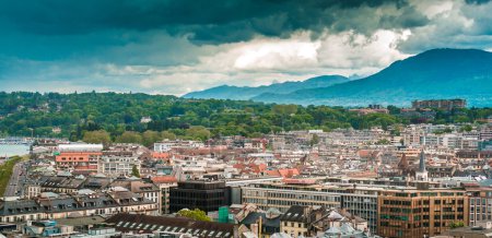 view of Geneva Old Town