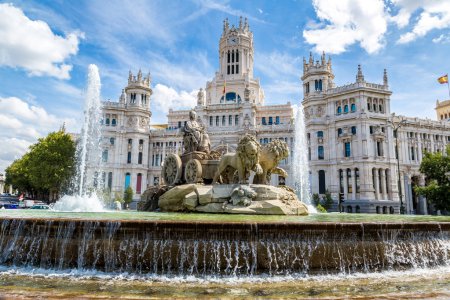 Cibeles fountain in Madrid