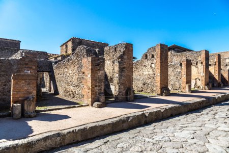 Pompeii city ruins