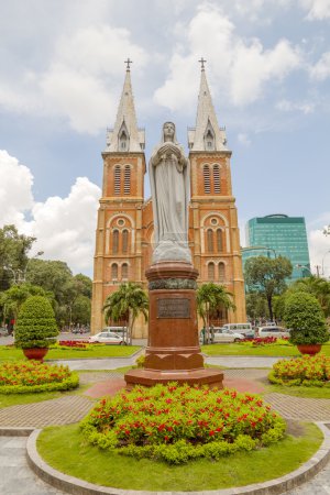 Regina Pacis statue in Ho Chi Minh City