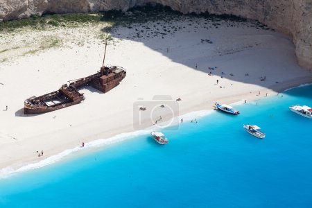 Navagio Beach, Zakynthos, Greece