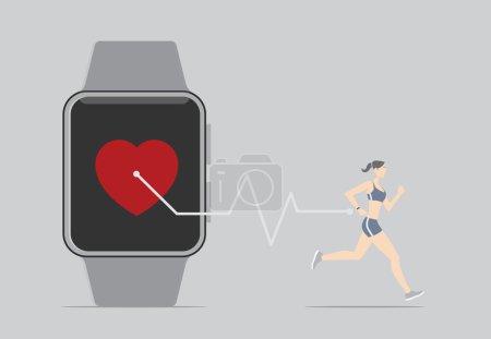 健身传感器应用程序的概念