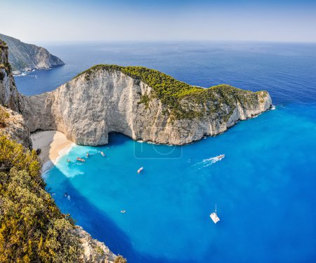 Navagio shipwreck beach, Zakynthos, Greece