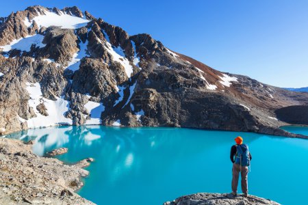 Man Hiker in Patagonia