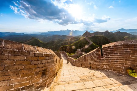 Great wall in China