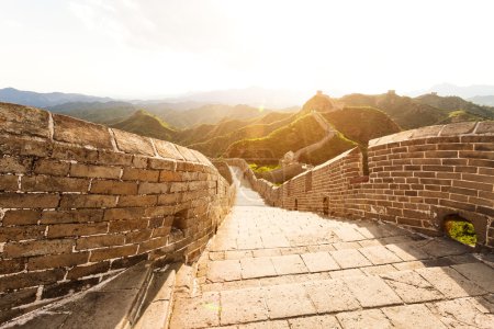 Great wall in China