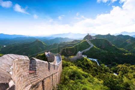 Great wall in China