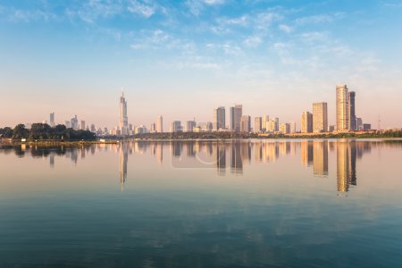 nanjing xuanwu lake of beautiful scenery