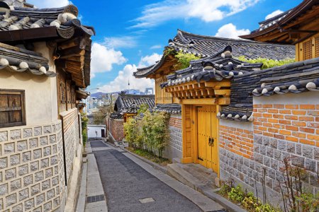 Bukchon Hanok Historic District at Seoul