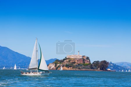 Alcatraz prison island