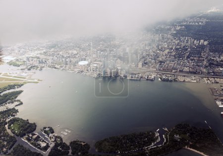 Aerial view of Toronto