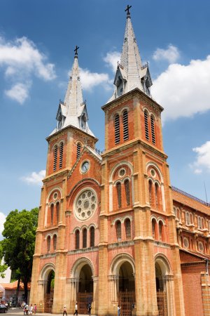 Saigon Notre-Dame Cathedral Basilica, Ho Chi Minh city, Vietnam