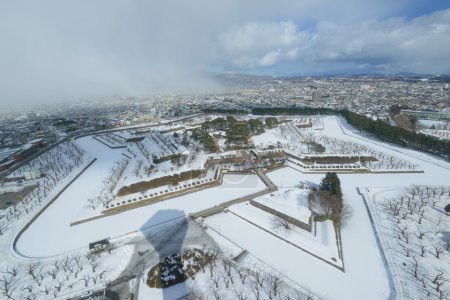 Goryokaku in Hakodate, Hokkaido