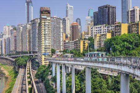 Chongqing, China Cityscape