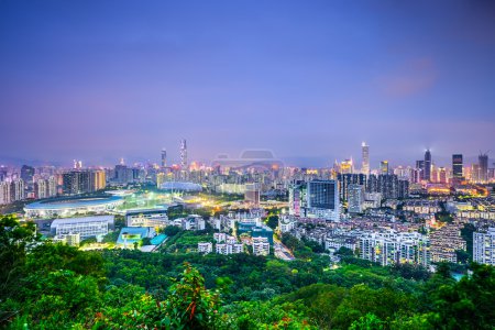 Shenzhen, China Skyline