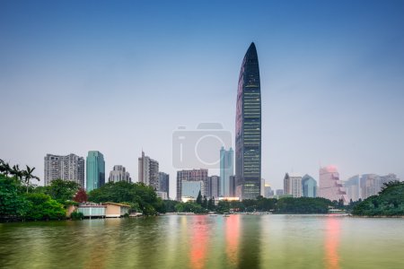 Shenzhen Park and Skyline