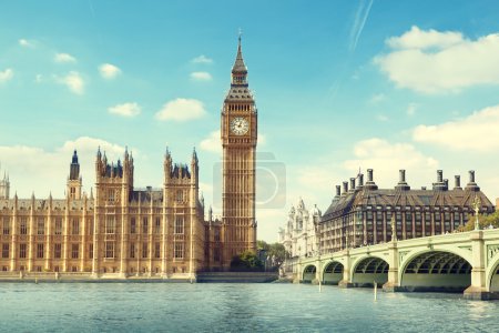 Big Ben in sunny day, London