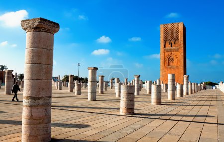 Tour Hassan, Rabat, Morocco