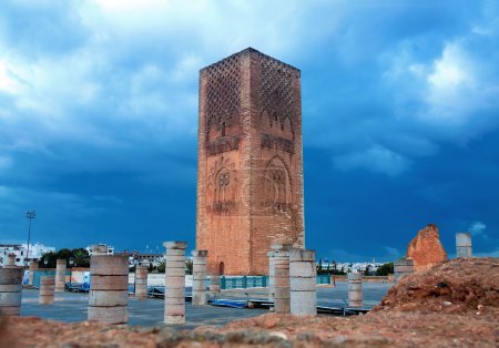 Tour Hassan, Rabat, Morocco