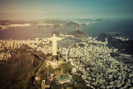 Christ and Botafogo Bay, Rio de Janeiro