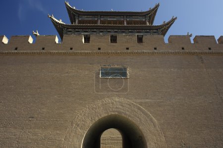 Jiayuguan Pass Tower in GanSu,China