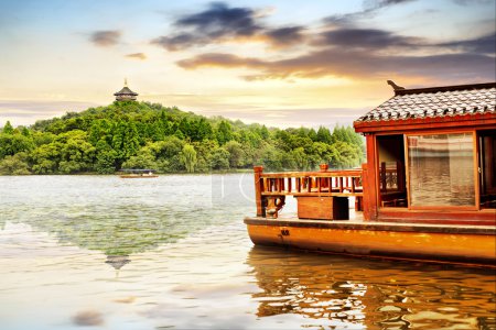 West Lake in Hangzhou, China