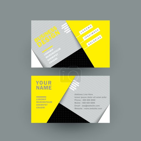 modern paper texture business card 