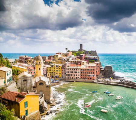 Town of Vernazza, Cinque Terre, Italy