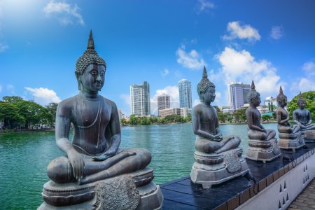 Temple in Colombo, Sri Lanka