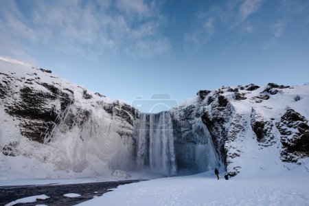 Skogafoss waterfall in Iceland