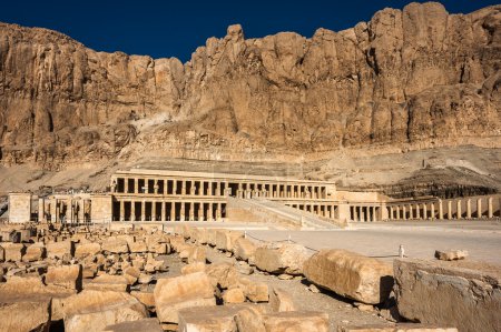 Part of the Mortuary temple of Hatshepsut, Western Bank of the Nile