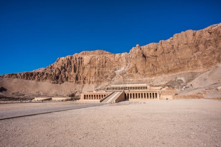 Part of the Mortuary temple of Hatshepsut, Western Bank of the Nile