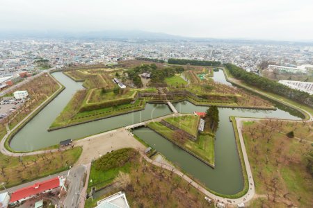 View of Fort Goryokaku