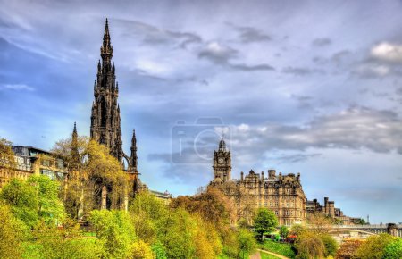 The Monument to Sir Walter Scott in Edinburgh