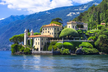 romantic Lago di Como - Villa del Balbinello. Italy