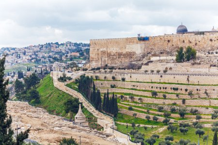 Jerusalem Old City an Ancient Wall