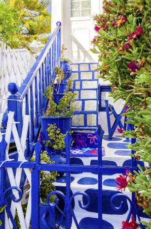 Mykonos island architecture, Greece