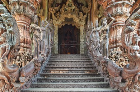 Sanctuary of Truth, Pattaya, Thailand.