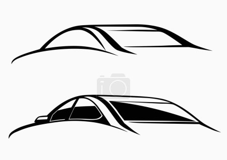 汽车logo简笔画
