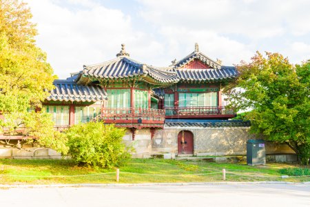 Architecture in Changdeokgung Palace