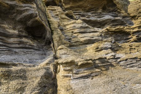 Strange Rocks at Yoengmeri Beach in Jeju