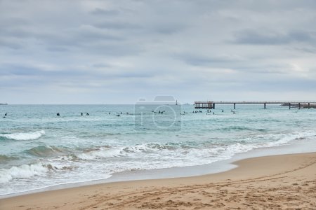 Landscape of Songjeong Beach.