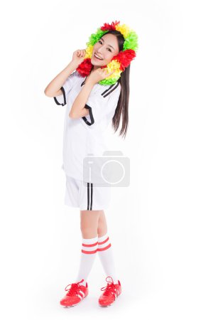 亚洲女孩的啦啦队员中国